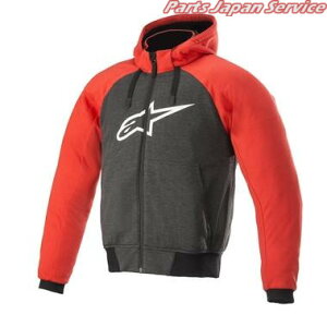 CHROME SPORT HOODIE *ASIA [9303 MELANGE BLACK BRIGHT RED] S 4207021 ApCX^[Y
