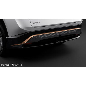 純正 日産 NISSAN FEO系アリア リヤアンダープロテクター フラッシュシルバー/ダークスティールグレー ARIYA