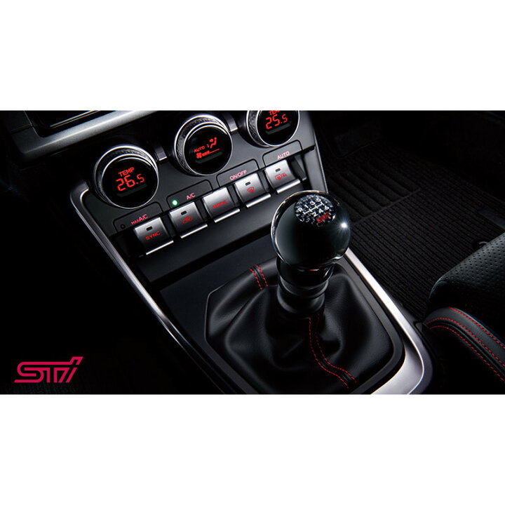 楽天市場】ZD8系BRZ STI シフトノブ 6MT ジュラコンR ST35022ST400 BRZ 