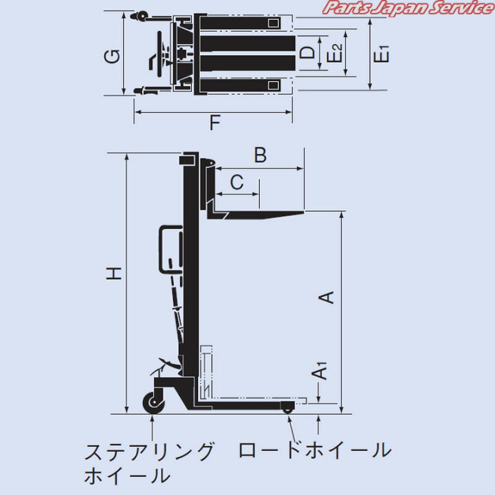 楽天市場】手動式パワーリフター200kg PL-H200-12S : パーツジャパン 