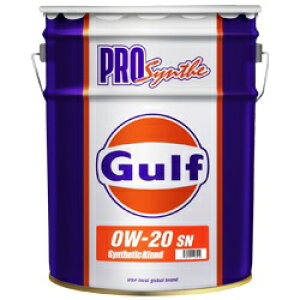 Gulf PRO SYNTHEiKt vVZj0W-20 / 0W20 20L y[Gulf KtIC 0W20