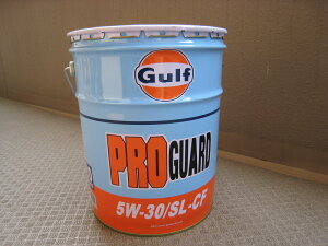 Gulf PRO GUARDiKt vK[hj5W-30 / 5W30 SL /CF 20L y[Gulf KtIC 5W30