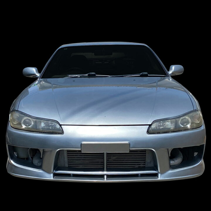 楽天市場】シルビア S15 フロントバンパー H11/1～H14/8 FRP 未塗装 