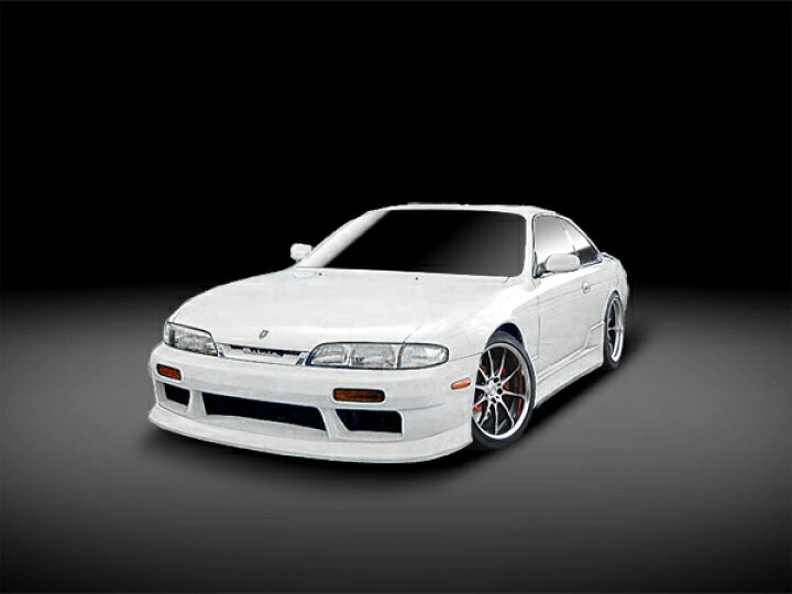楽天市場】シルビア S14 フロントバンパー 前期 H5/10～H8/6 FRP 未 