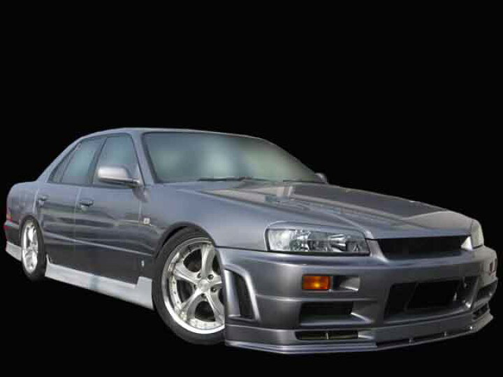 楽天市場】スカイライン R34 ER34 エアロセット H10/5～H12/8/28 H12/8 