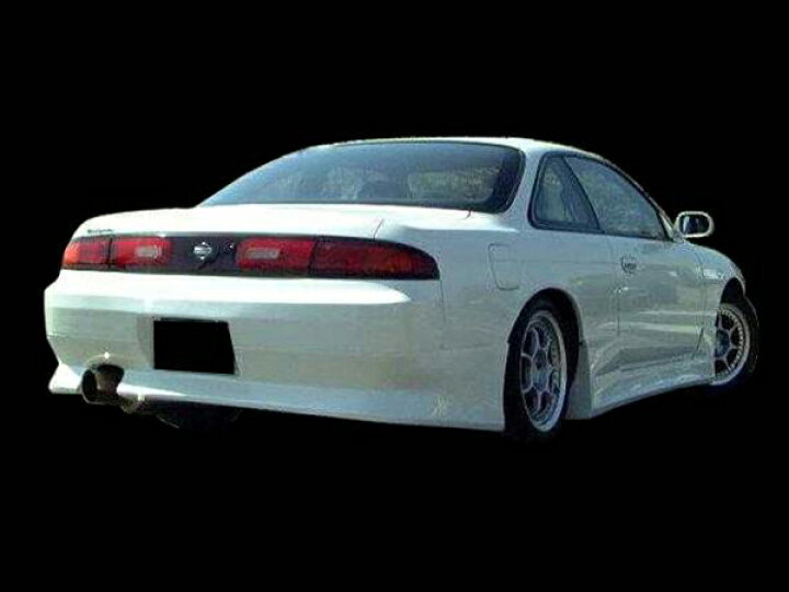 楽天市場】シルビア S14 リアバンパー 前期 H5/10〜H8/6 FRP 未塗装 