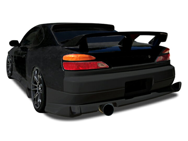 楽天市場】シルビア S15 リアバンパー H11/1～H14/8 FRP 未塗装 社外品 