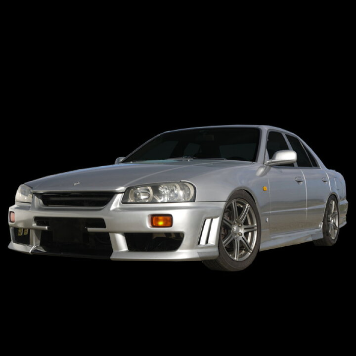楽天市場 スカイライン R34 Er34 エアロセット H10 5 H12 8 28 H12 8 30 H14 8 H10 5 H14 8 Frp 未塗装 社外品 Skyline 日産 ニッサン Nissan 4ドア 純正オプション デザイン 今だけ 期間限定特価 パーツランド