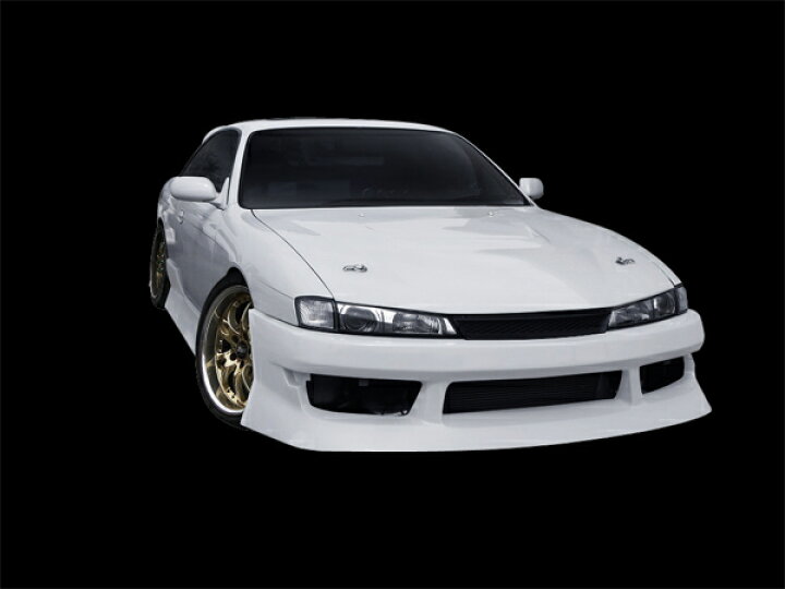 楽天市場】シルビア S14 エアロセット 後期 H8/6～H10/12 FRP 未塗装 