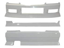 ローレル C35 エアロセット 後期 メダリスト H11/8～H14/8 FRP 未塗装 社外品 LAUREL 日産 ニッサン NISSAN