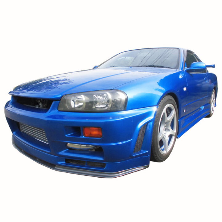 楽天市場】新品 スカイライン R34 34 2ドア 2door エアロ セット 3点 