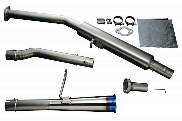 AE86用部品 オリジナルフルチタンマフラー50