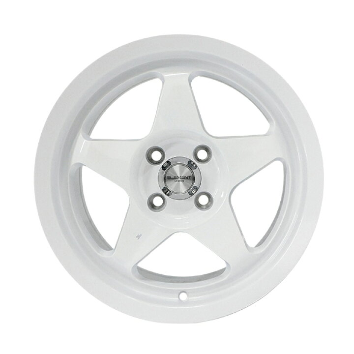 楽天市場】4本セット ELEMENT CH1269 15インチ 6.5J+35 4H PCD100 5本 