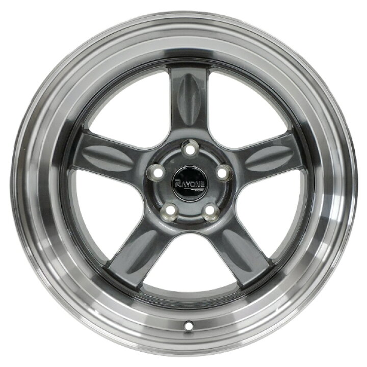 楽天市場】4本セット Rayone Racing 5008 18インチ 9.5J+10 5H PCD114 