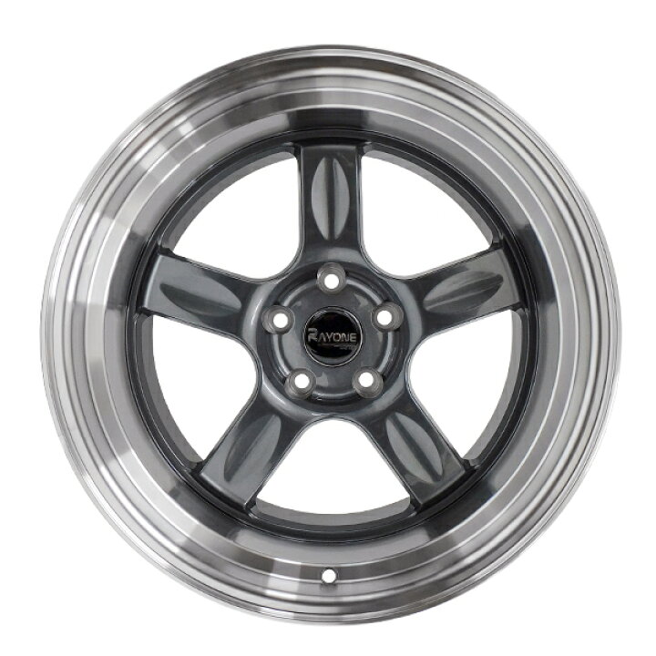楽天市場】タイヤホイール 4本セット Rayone Racing 5008GM 18インチ 