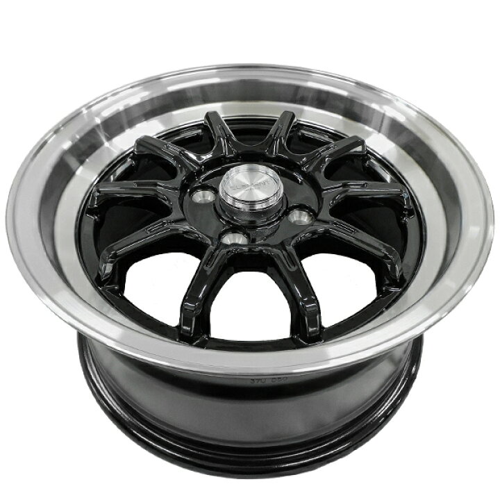楽天市場】タイヤホイール 4本セット ELEMENT L024 165/55R15 15インチ 