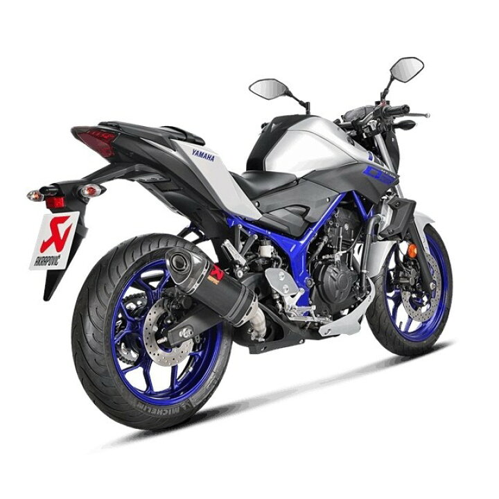 楽天市場】AKRAPOVIC YAMAHA YZF-R25/YZF-R3/MT-25/MT-03 スリップ 
