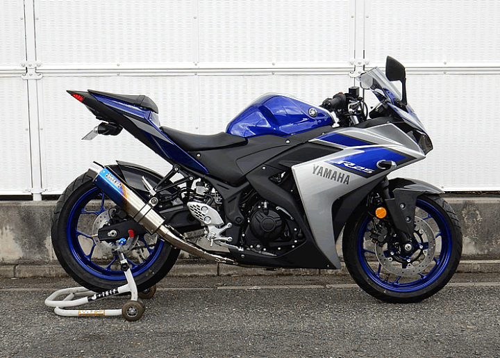 楽天市場】WR'S YAMAHA YZF-R25 / MT-25用 ダブルアールズ チタン