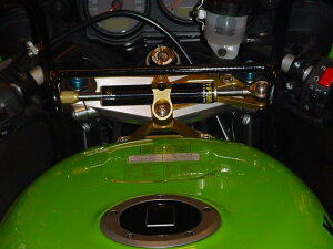 HYPERPRO ZX-6R CNC�X�e�A�����O�_���p�[�X�e�[ 75mm/TYPE-1 �S�[���h 22117023