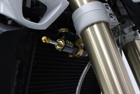 HYPERPRO BMW F800GT BMW F800R BMW F800S BMW F800ST CNCステアリングダンパーステー 75mm/TYPE-1 ゴールド ピロボール逆タイプ 22119022