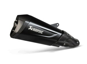 AKRAPOVIC GTS300 EC�d�l SLIP ON LINE �X�e�����X �u���b�N S-VE3SO10-HZDFBL