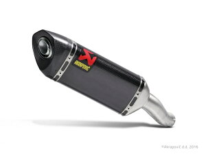 AKRAPOVIC YZF-R25/ABS YZF-R3/ABS MT-03 MT-25 e4�d�l SLIP ON LINE �J�[�{�� S-Y2SO16-HAPC/1