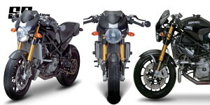 ZERO GRAVITY DUCATI MONSTER S2R/S4/S4R/900S ie DUCATI MONSTER 1000/DARK/ie/S DUCATI 1000 �X�N���[�� SR�^�C�v �X���[�N 20708M02