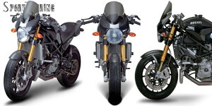 ZERO GRAVITY DUCATI MONSTER S2R/S4/S4R/900S ie DUCATI MONSTER 1000/DARK/ie/S DUCATI 1000 �X�N���[�� �X�|�[�c�c�[�����O �N���A 2370801