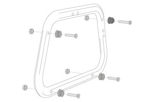 SW-MOTECH EVO�L�����A�p�A�_�v�^�[�L�b�g(AERO ABS�p) KFT0015222500/B