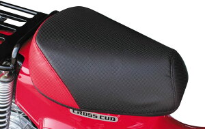 スペシャルパーツ武川 CT125 クロスカブ50 スーパーカブ50/110 クッションシートカバー(ブラック/レッド) 09-11-0182