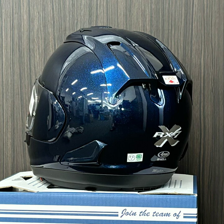 楽天市場】Arai（アライ） RX-7X グラスブルー フルフェイスヘルメット 