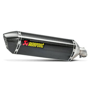 AKRAPOVIC SUZUKI SV650/X スリップオンライン カーボン JMCA S-S6SO9-HRCJPP