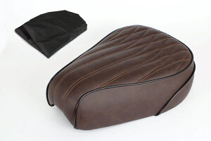 スペシャルパーツ武川 スーパーカブ50/110 クロスカブ50/11 クラシックシート(ダークブラウン) 09-11-0384