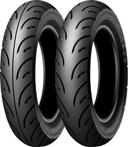 DUNLOP(�_�����b�v) D307 100/90-10 56J TL �X�N�[�^�[���~�j�o�C�N F/R���p�^�C�� 305517