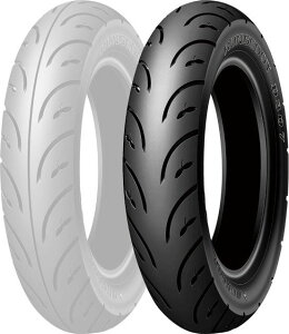 DUNLOP(�_�����b�v) D307 130/70-12 56L TL �X�N�[�^�[���~�j�o�C�N ���A�^�C�� 332879
