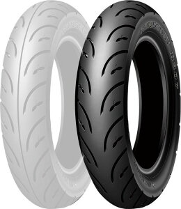 DUNLOP(�_�����b�v) D307A 120/70-14 61P TL �X�N�[�^�[���~�j�o�C�N ���A�^�C�� 336102