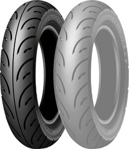DUNLOP(�_�����b�v) D307F 100/80-14 48P TL �X�N�[�^�[���~�j�o�C�N �t�����g�^�C�� 336101
