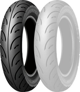 DUNLOP(�_�����b�v) D307F 110/70-12 47L TL �X�N�[�^�[���~�j�o�C�N �t�����g�^�C�� 332877