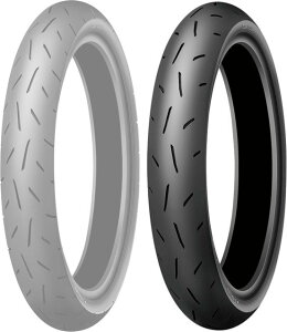 DUNLOP(�_�����b�v) KR410 100/70R17 49H TL �X�N�[�^�[���~�j�o�C�N ���A�^�C�� 309799