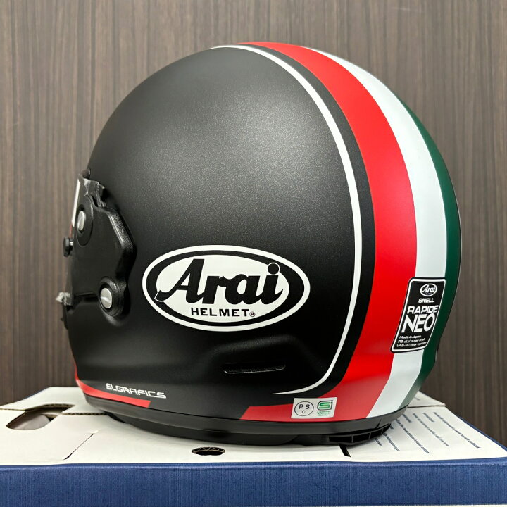 楽天市場】Arai RAPIDE NEO（ラパイド・ネオ） トリコローレ（つや消し 