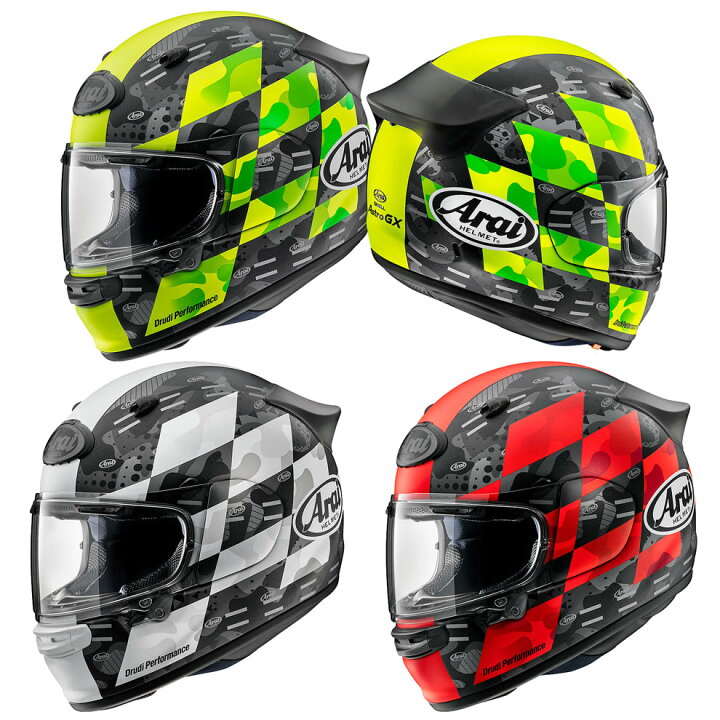 楽天市場】Arai ASTRO-GX CHECKER（アストロGX チェッカー） フル 