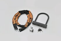 楽天市場】daytona デイトナ チェーンロック2．0＋u字ロックh220mmの通販