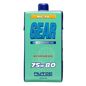 NUTEC NC-78 GEAR OIL�i�M���I�C���j75W80