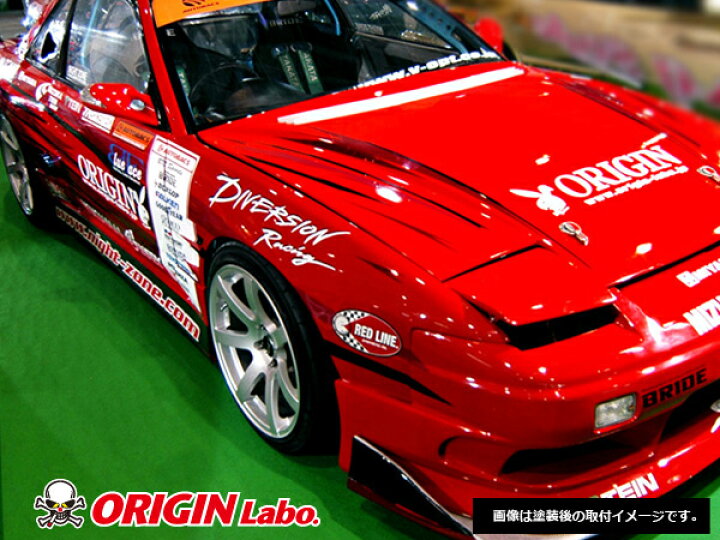 楽天市場】180SX +20mm フロントフェンダー ツインダクト 左右セット 
