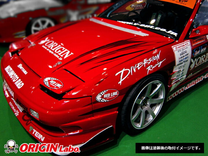 楽天市場】180SX +20mm フロントフェンダー ツインダクト 左右セット 