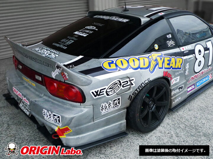 楽天市場】180SX 全年式 ルーフウイング VER2 カーボン製 オリジン 