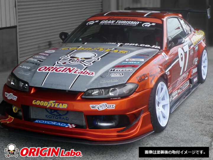 楽天市場】S15 シルビア全年式 +55mm フロントフェンダー 左右セット 