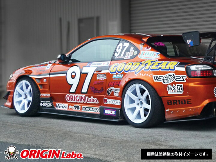 楽天市場】S15 シルビア全年式 +55mm フロントフェンダー 左右セット 
