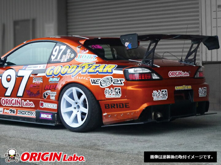 楽天市場】S15 シルビア全年式 +55mm リアフェンダー 左右セット 