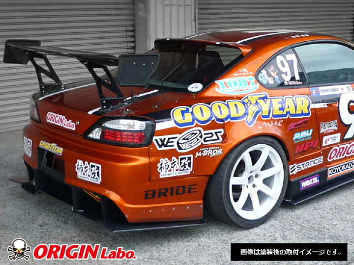 楽天市場】S15 シルビア全年式 ルーフウイング Ver2 FRP オリジン 